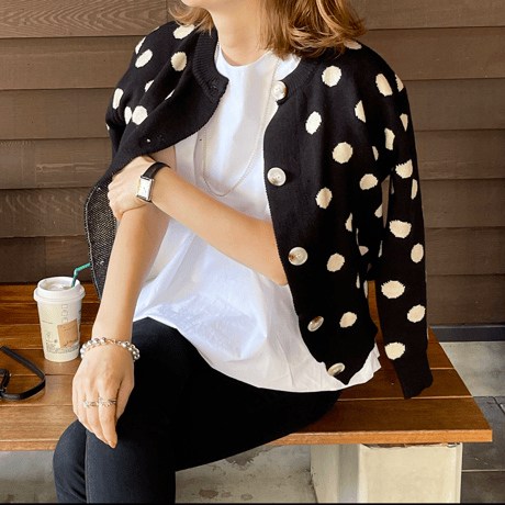 Dots cardigan