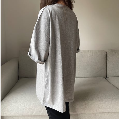Heart over t-shirts(Gray)
