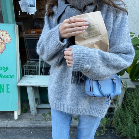 Oversize knit (Gray)