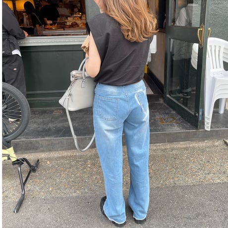 Heart wide denim
