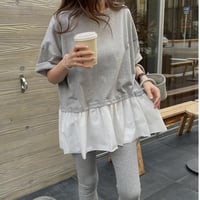 Teard flare tops(Gray)