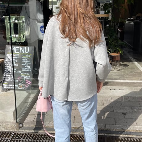 Flare slit sweat(Gray)