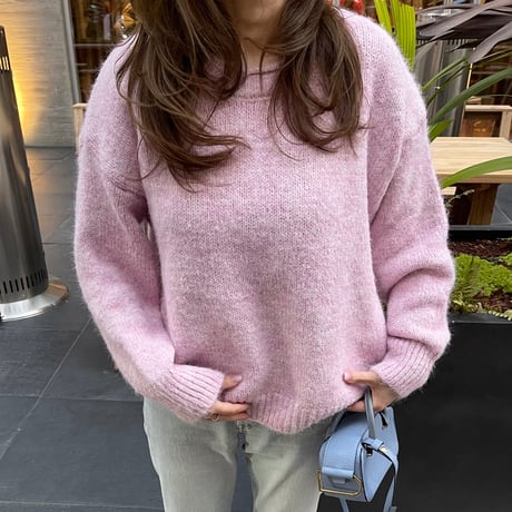 Soft touch basic knit(Pink)