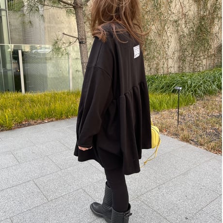 Square neck mini onepiece(Black)