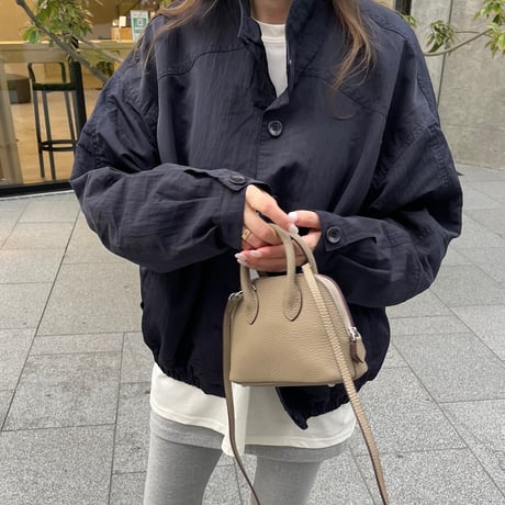 Leather mini sholder bag(Garage)