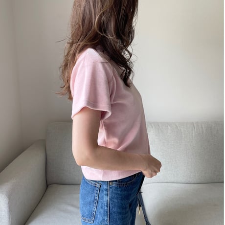 Velor pullover(pink)