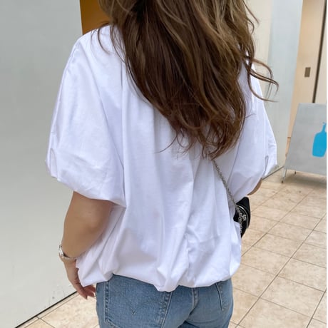 Balloon over tops(White)