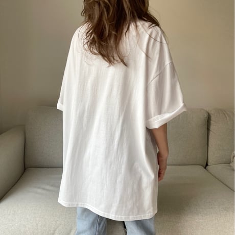 Heart over t-shirts(White)