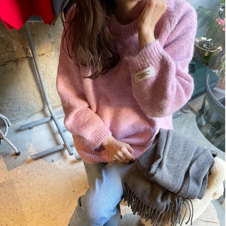 Oversize knit (Pink)