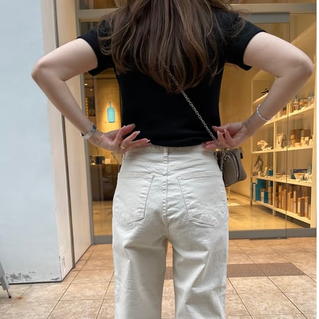 Cotton stretch pants