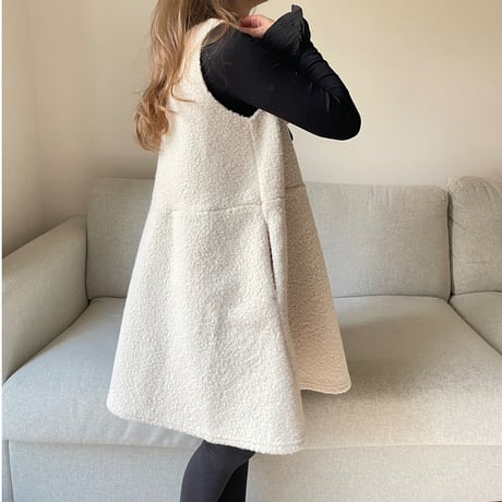 Boa mini onepiece(Ivory)