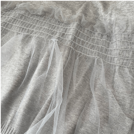 Feminine knit(Gray)