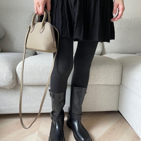 Leather mini sholder bag(Garage)