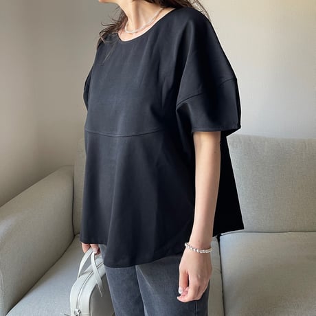 Volume sleeve tops(Black)