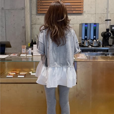 Teard flare tops(Gray)