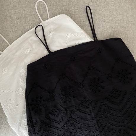 Race camisole(Black)