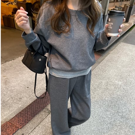 Layered sweat setup(Gray)