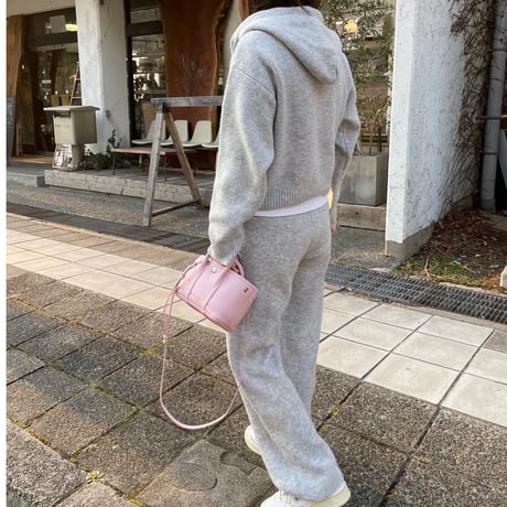 Knit foodie setup(Light gray)