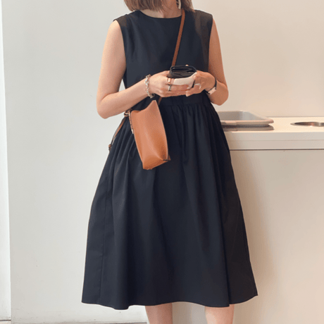 【Original】Volume onepiece(black)