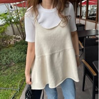 Knit camisole (ivory)