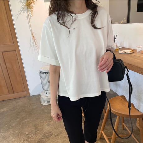 Roll-up flare tops(White)