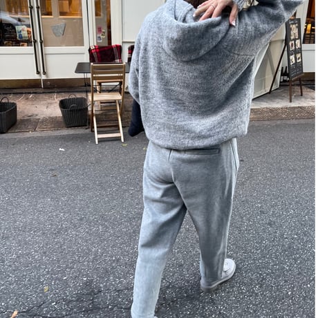 Taperd sweat pants(Gray)