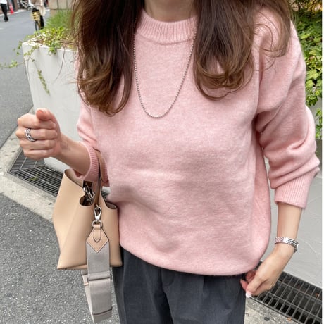 Loose knit (Pink)