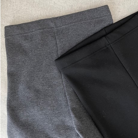 Warm rib leggings