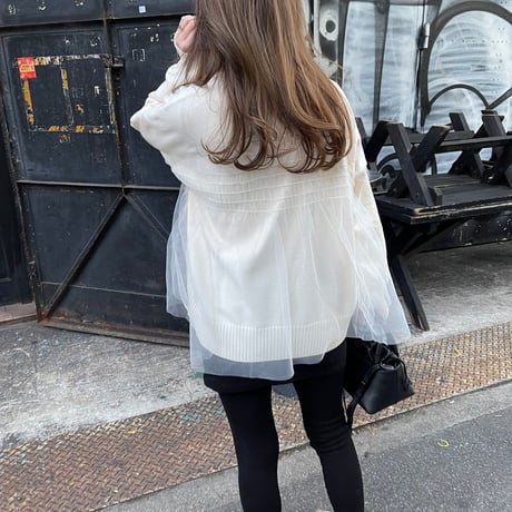 Feminine knit(Ivory)
