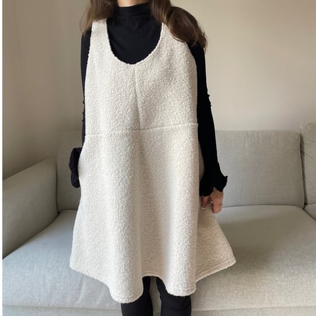 Boa mini onepiece(Ivory)
