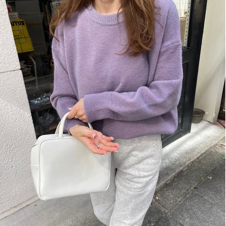 Loose knit (Purple)