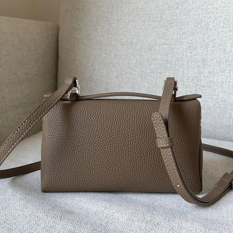 Leather mini sholder bag(Toupe)