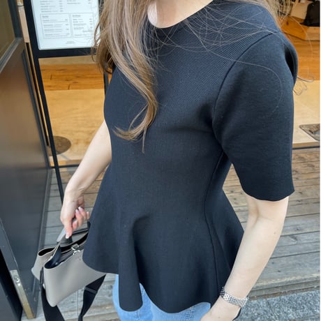 Flare knit (Black)