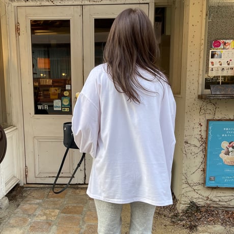 Puff sleeve long t-shirts