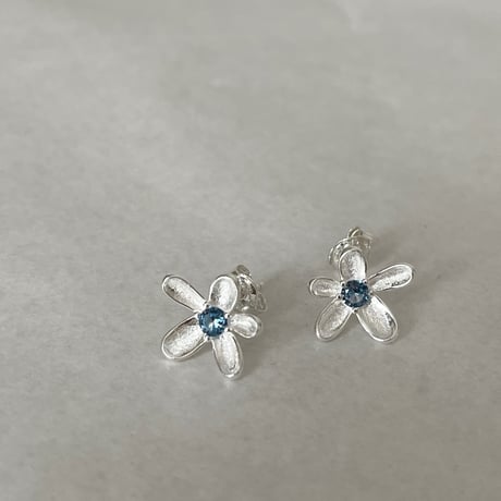 【silver925】Flower pierce