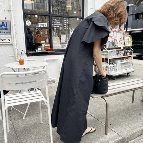 Flower sleeve  long onepiece