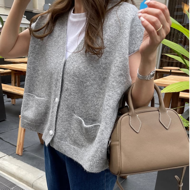 2way leather boston bag(Garage) | K