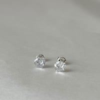 【silver925】Zirconia pierce