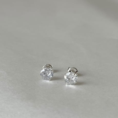 【silver925】Zirconia pierce