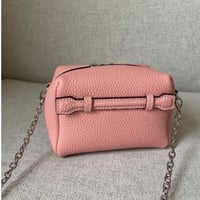 【6月再販】 Leather mini pochette(Pink)