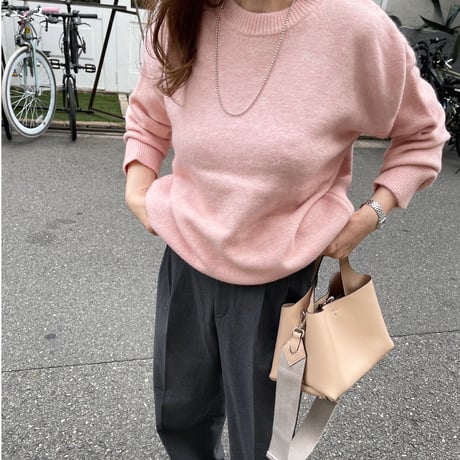 Loose knit (Pink)