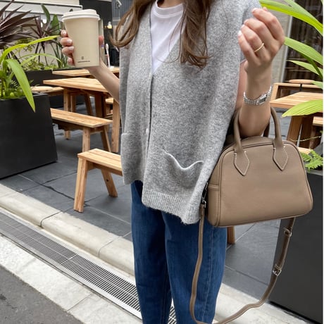 2way leather boston bag(Garage)
