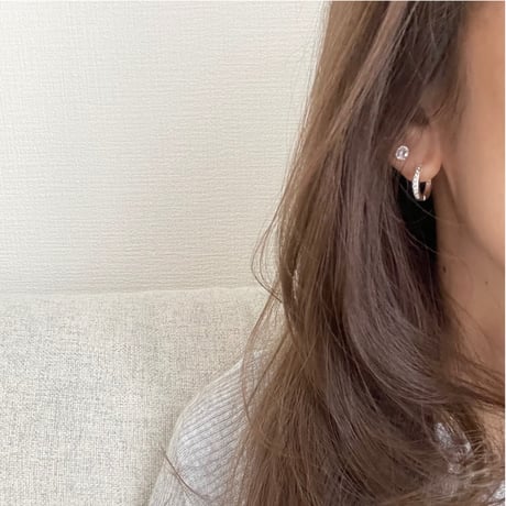 【silver925】Mini hoop pierce