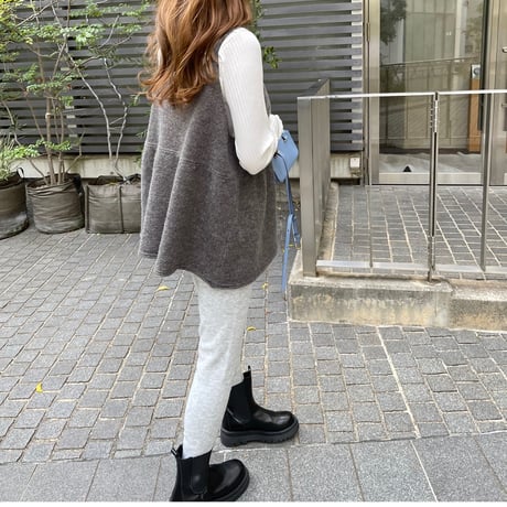 Knit camisole (gray)