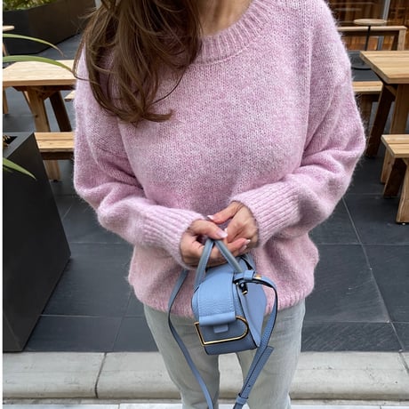 Soft touch basic knit(Pink)