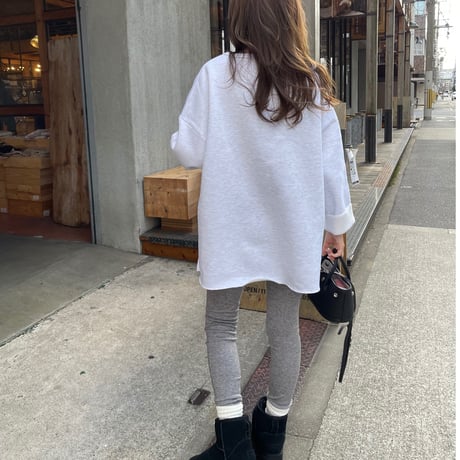 Wool knit leggings