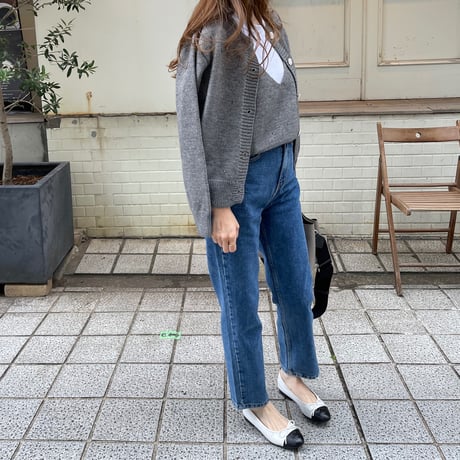 Tapered denim