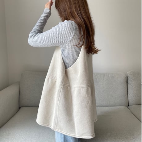 Knit camisole (ivory)