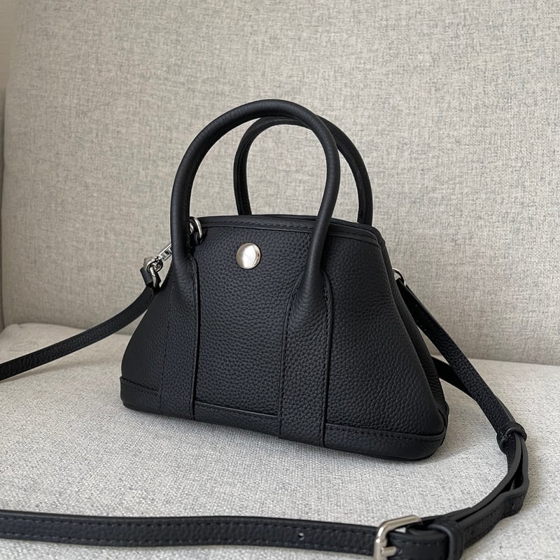 バッグ Palma Mini Tote Bag black Magnolia Mini Tote - Black Patent – MOXLOX