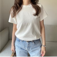 Velor pullover(Ivory)